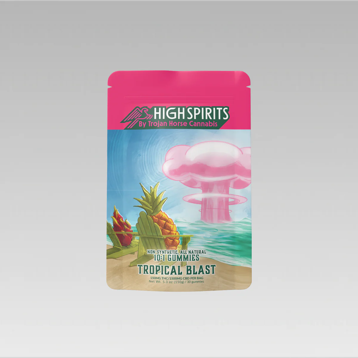 High Spirits by Trojan 10:1 5mg THC 2ct/pk 400pk/case