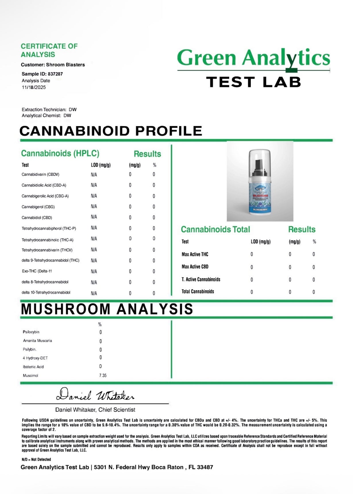 ShroomPuff Blasters CO2 nitrous propellant 20ct/display box