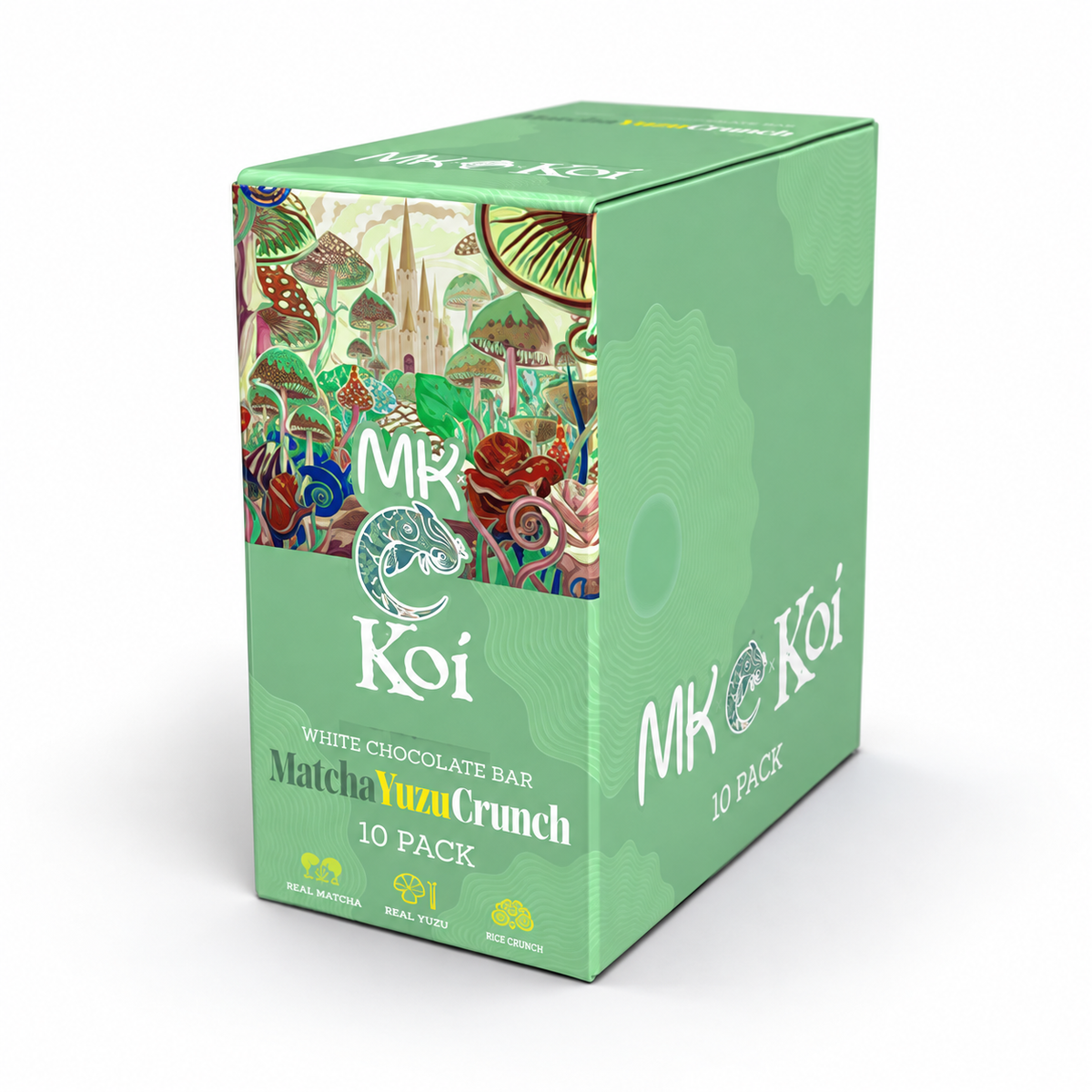 MK x Koi Shroom Bar mushroom chocolate in 10-unit box