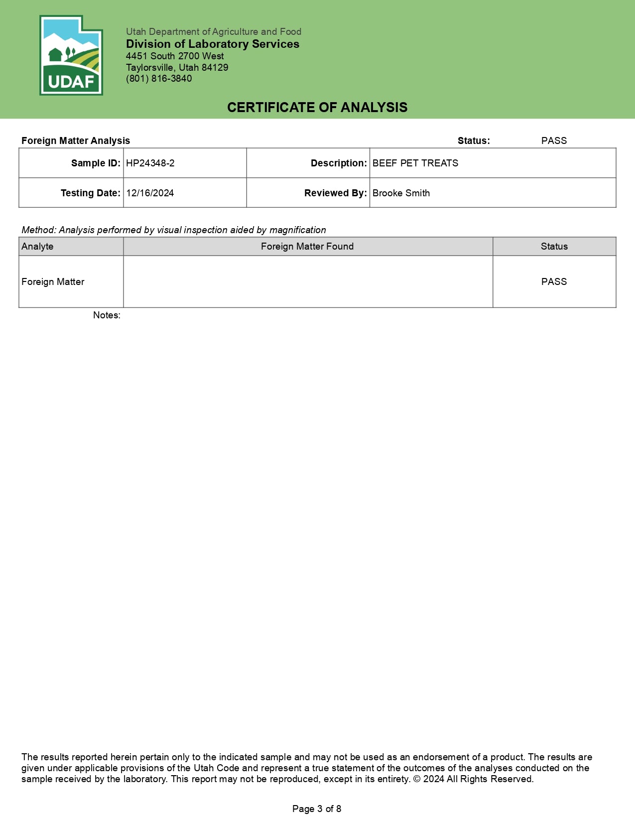DocThackery  400 mg CBD Pet Beef Sticks 10ct/pk