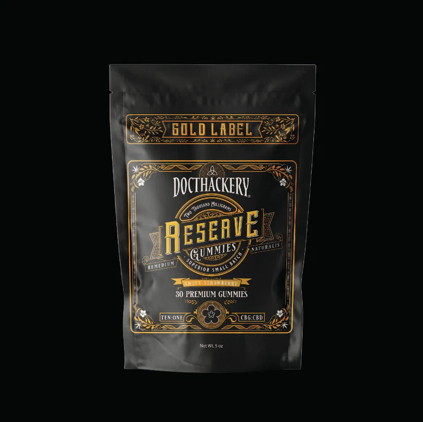 Doc Thackery Gold Label Reserve 30ct/pk 8pk/display box