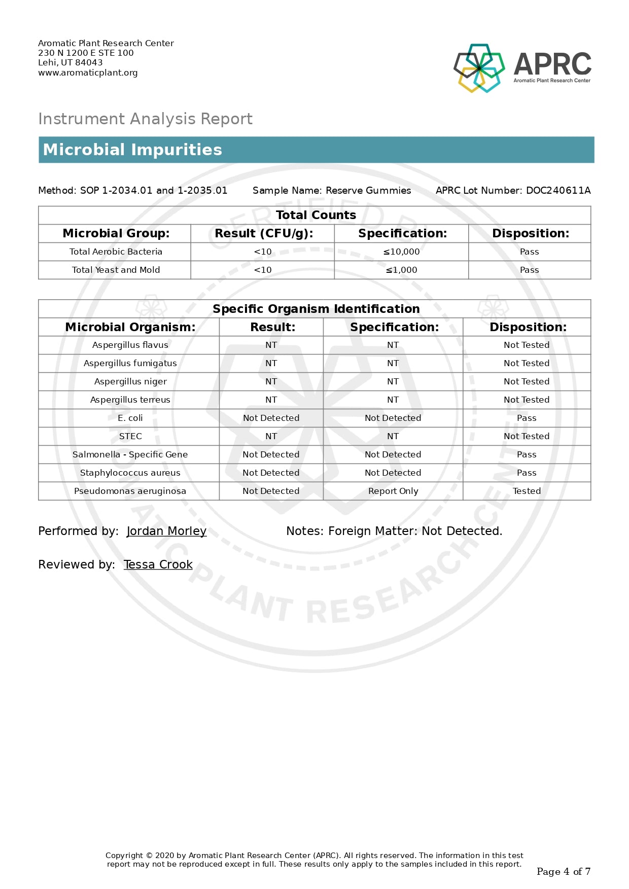 Doc Thackery Gold Label Reserve 30ct/pk 8pk/display box