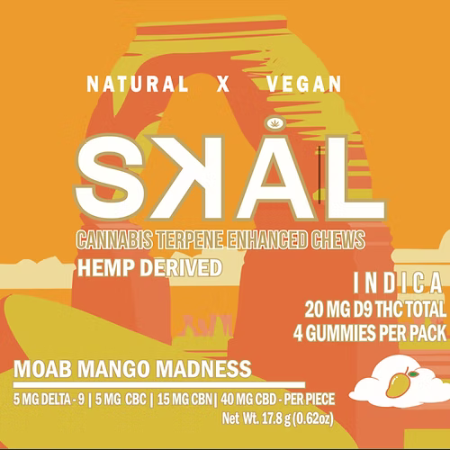 SKAL 5mg THC 30ct/pk 8pkgs/display box