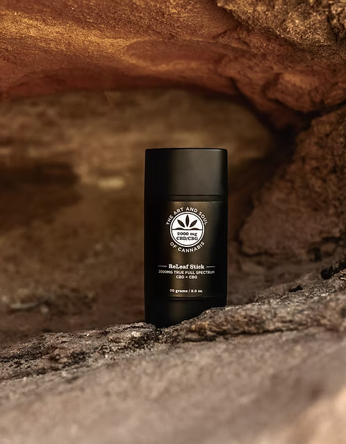 Blackhouse Botanicals  ReLeaf Stick | CBD Balm | Best CBD For Joint Pain Relief