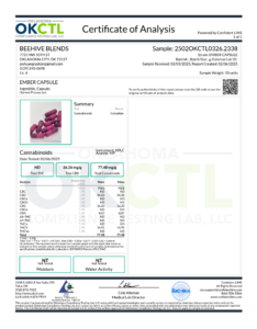 Beehive Blends Ember female erotic enhancement 5pk/box