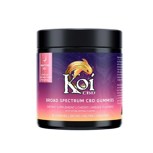 Koi CBD Gummies 20ct/pk 12pks/display box