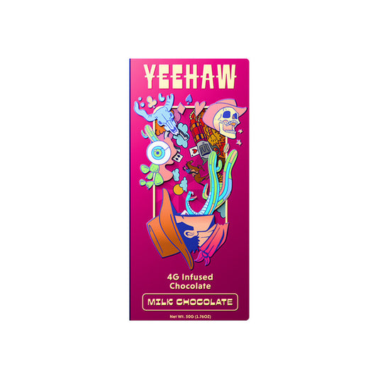 Yeehaw mushroom chocolate bars 10ct/display box
