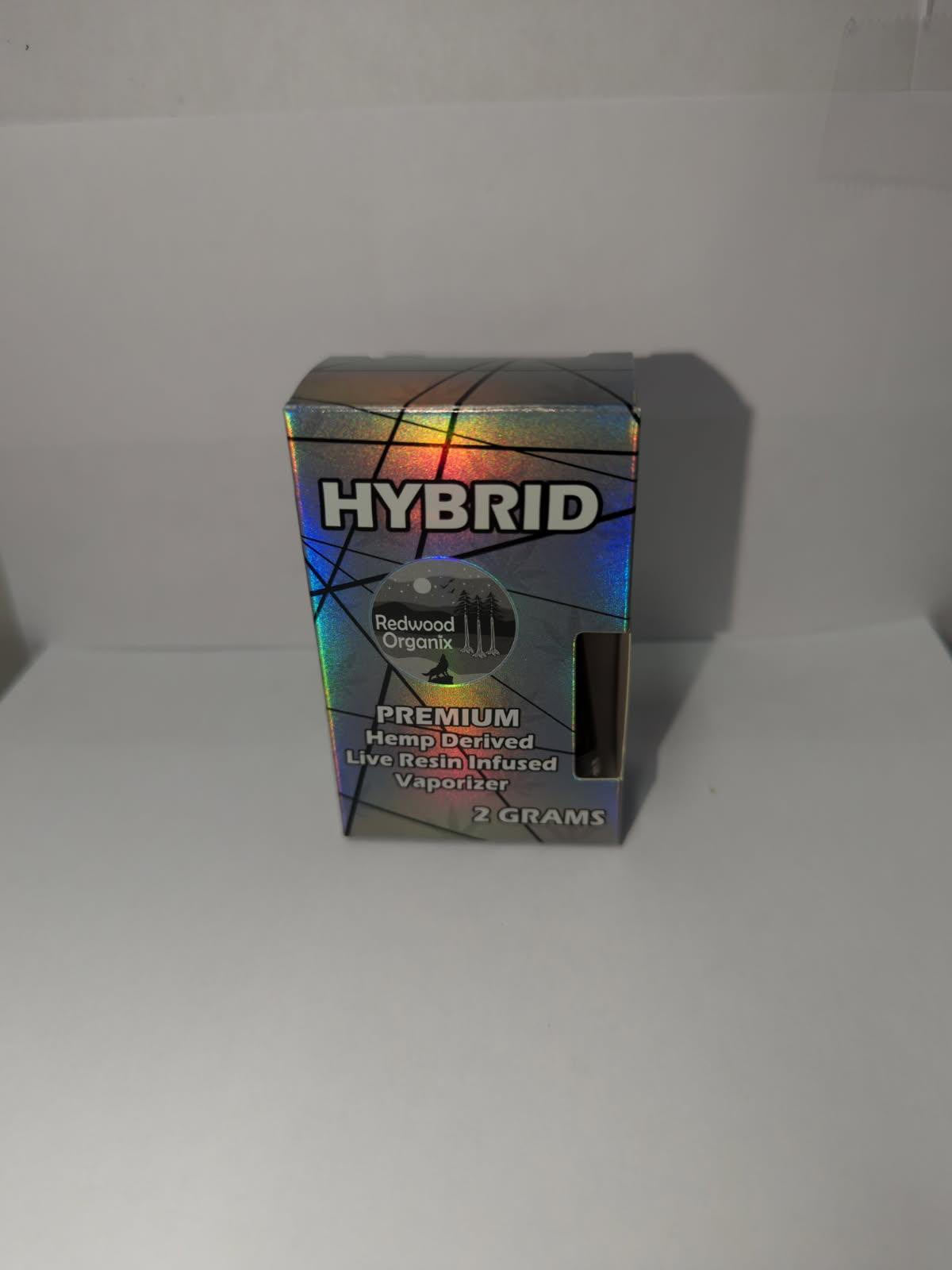 Redwood Organix CBGa 2 gram disposables 1ct 10/box