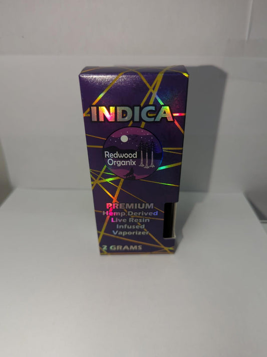 Redwood Organix CBGa 2 gram cartridges 1ct 10/box