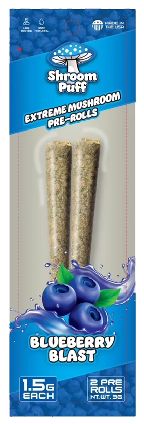 Shroom Puff Pre-Rolls 2ct/pk 20pkgs/display box