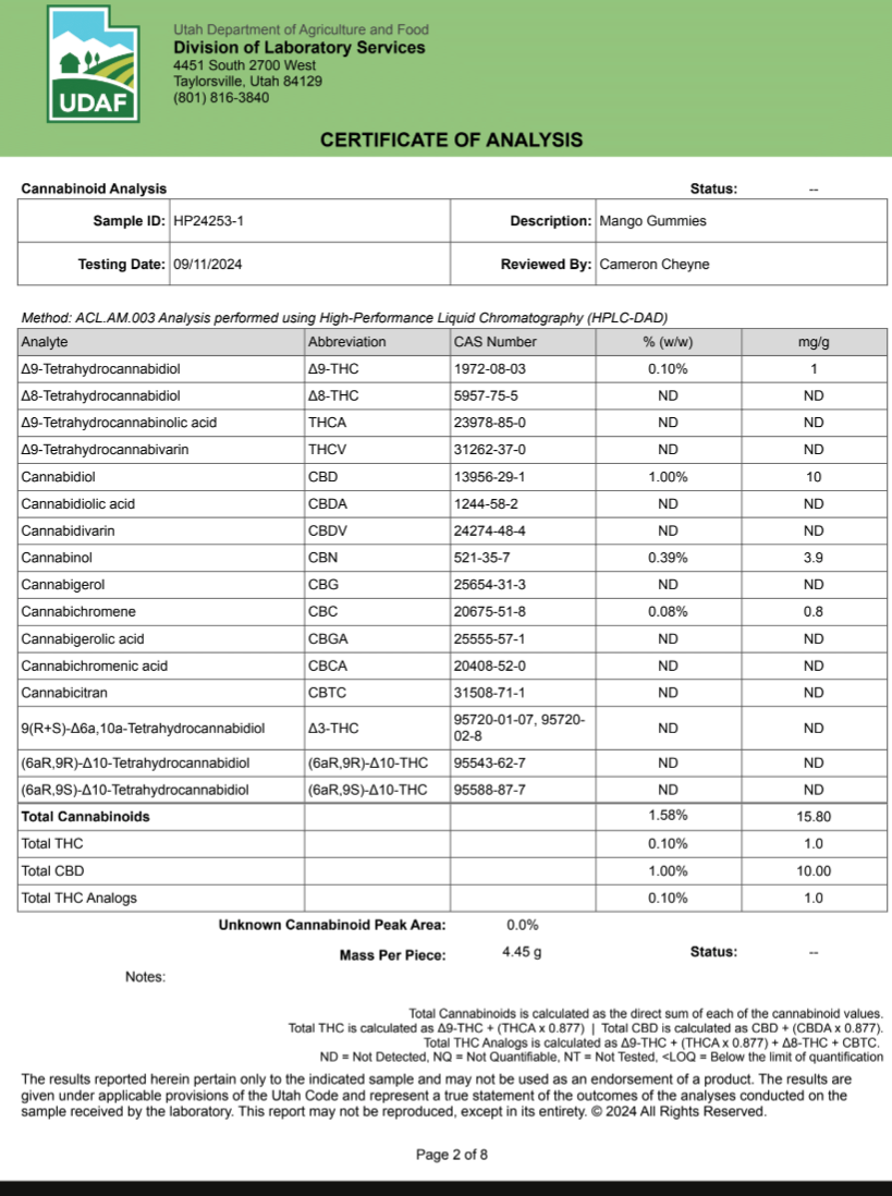 SKAL 5mg THC 30ct/pk 8pkgs/display box